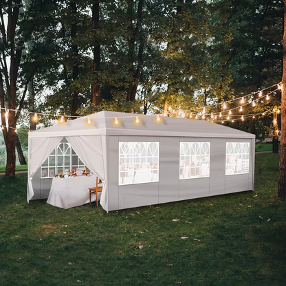 10' x 30' Outdoor Party Tent with 8 Removable Walls