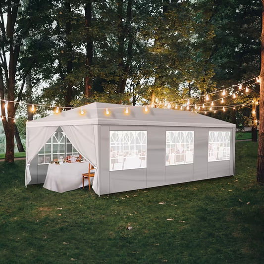 10' x 30' Outdoor Party Tent with 8 Removable Walls
