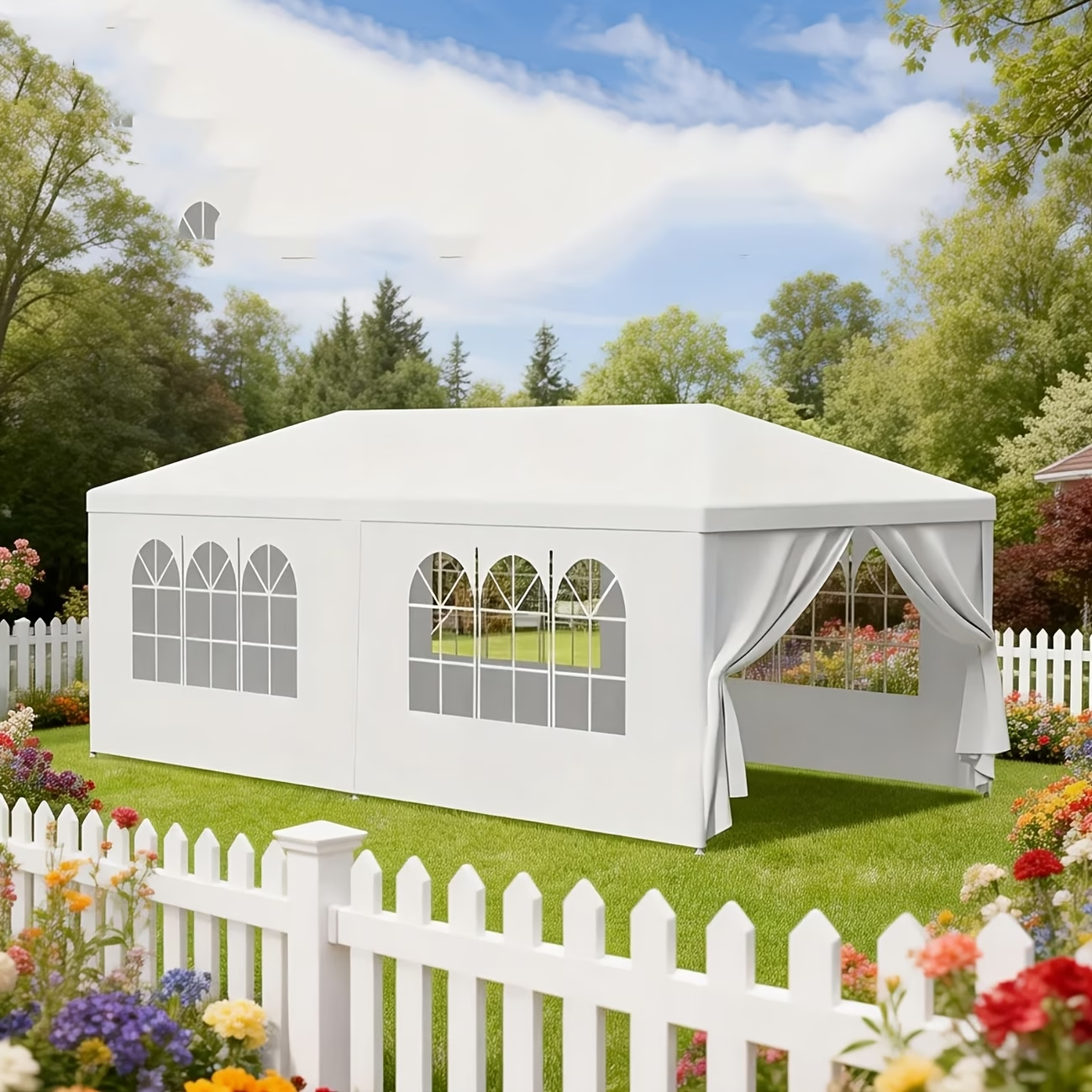 10' x 20' Outdoor Party Tent with Removable Walls